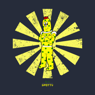 Spotty Retro Japanese SuperTed T-Shirt