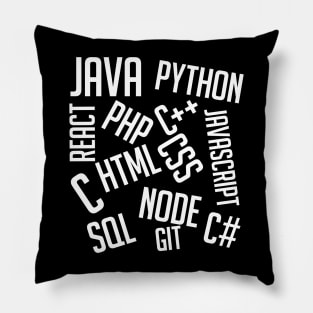 Coding T-Shirt Pillow