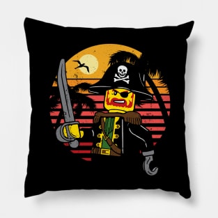 Pirates Captain Brick Beard Pillow