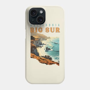 Big Sur Vintage Retro Style Phone Case