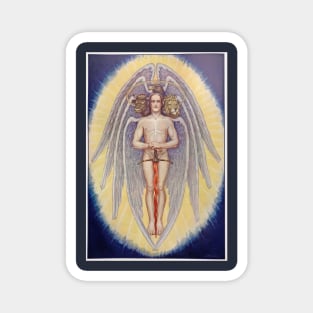 The Cherub of Ezekiel Magnet