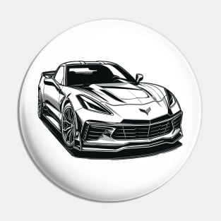 Chevrolet Corvette Pin