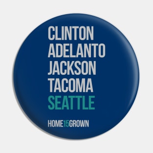 "Homegrown Series" Seattle: Old School Pin