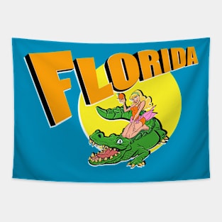 Florida Pinup Tapestry