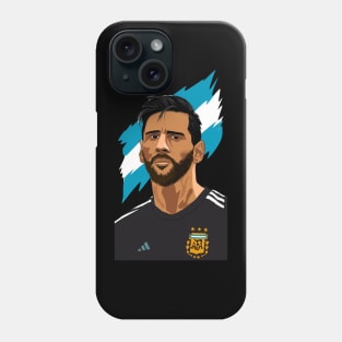 Messi AFA 3 stars Phone Case