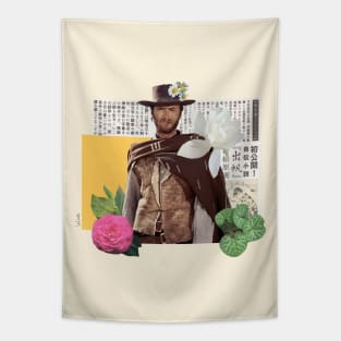 The good, the bad and the ugly collage Tapestry