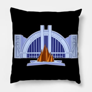 Hall of Justice Pillow