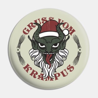 Gruss Vom Krampus Pin