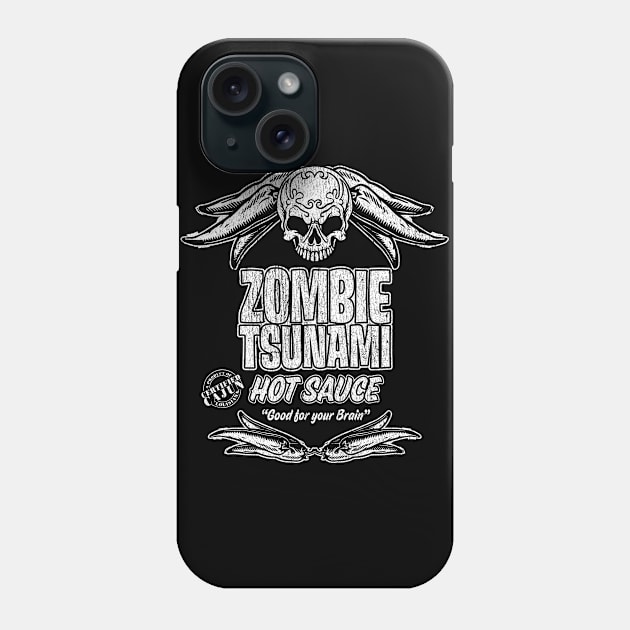 Zombie Hot Sauce Phone Case by Vector Deluxe