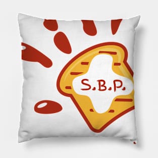 Soggy Bread Podcast Logo #1 Pillow