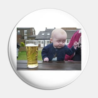 Drunk Baby Meme Pin