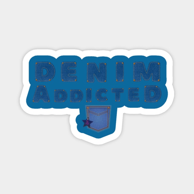 Denim Addicted Magnet by Viper Unconvetional Concept