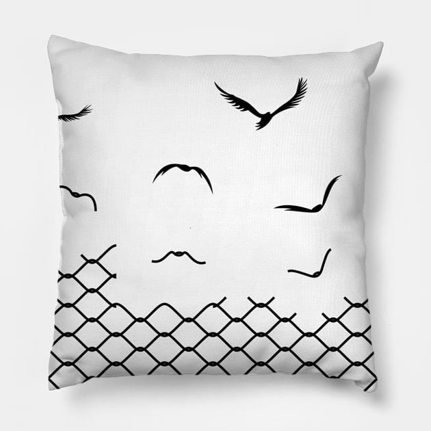 Freedom Flight Pillow by zomboy