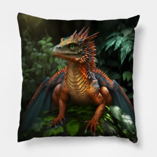 Red Dragon Pillow