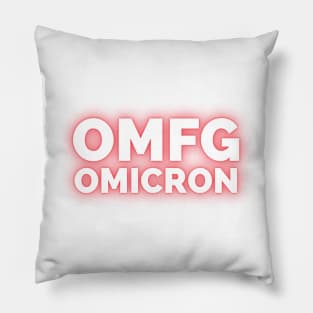 OMFG Omicron Pillow