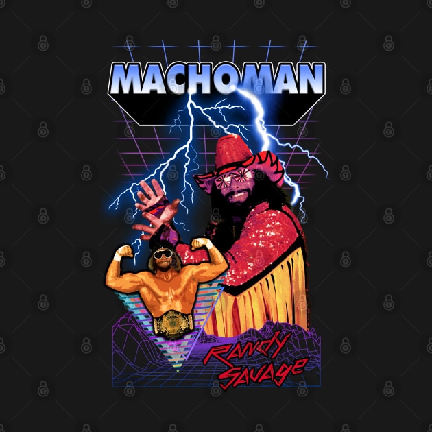 Macho Man - Bootleg Vintage 90's by Bootlegheavens