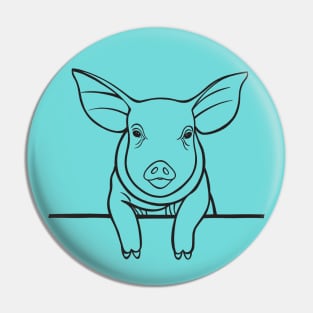 Pig drawing for animal lovers Pin