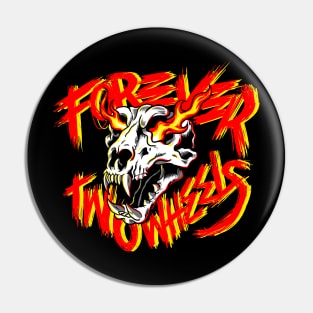 FTW Flame Skull Pin