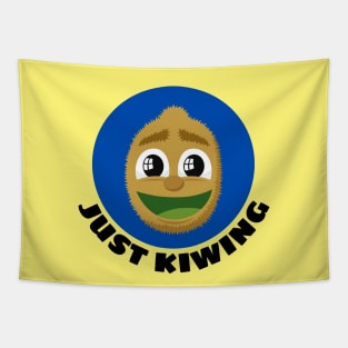 Just Kiwing | Kiwi Pun Tapestry