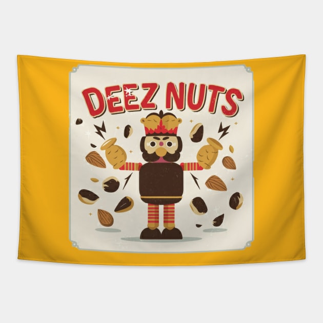 Deez Nutz Tapestry by Aldrvnd