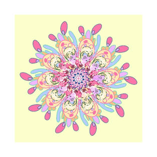 PRETTY ART MANDALA #47 T-Shirt