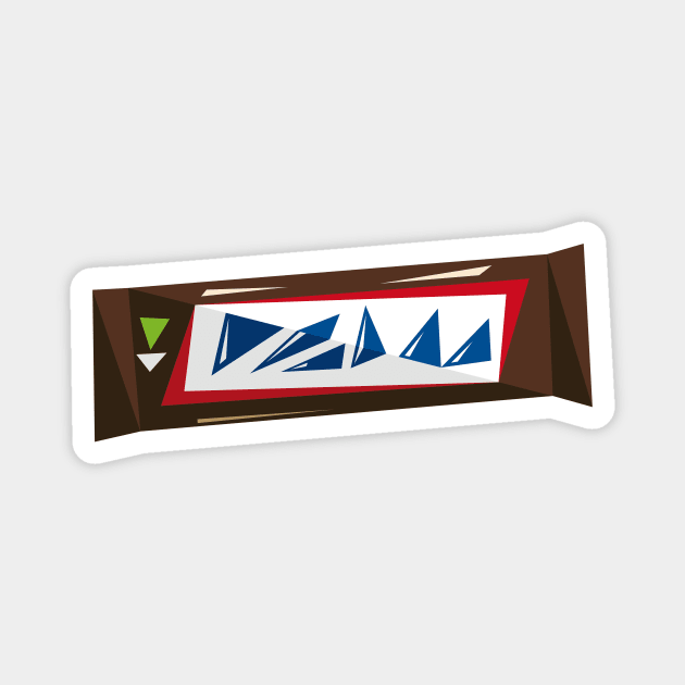 Item S20 of 30 (Snickers Abstract Study) Magnet by herdat