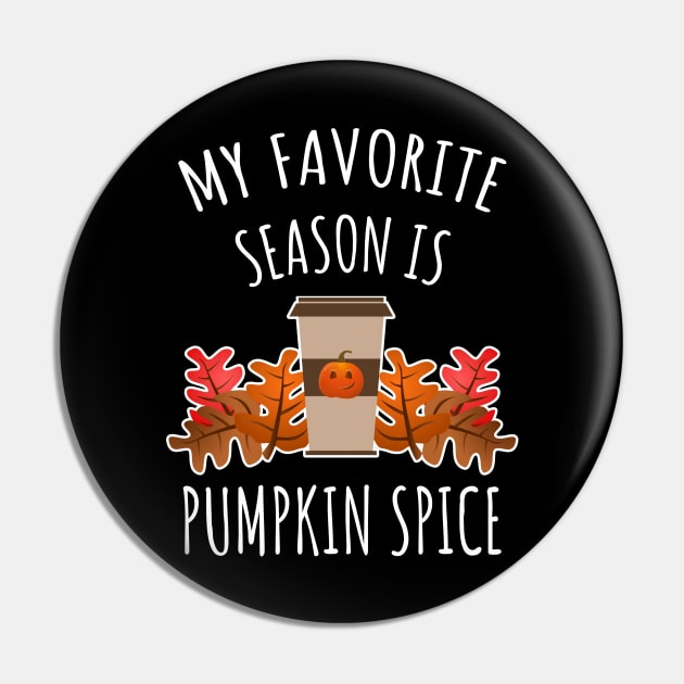 Pumpkin Spice Season Pin by LunaMay