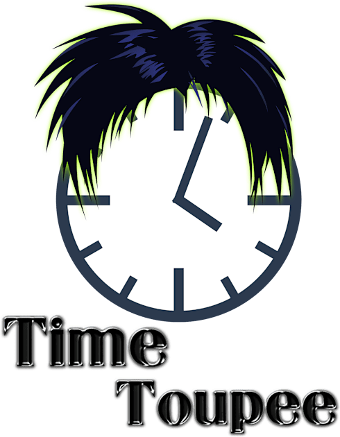 Time Toupee Kids T-Shirt by SardyHouse