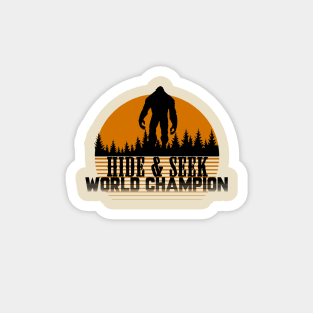 Hide & Seek World Champion Sasquatch Magnet