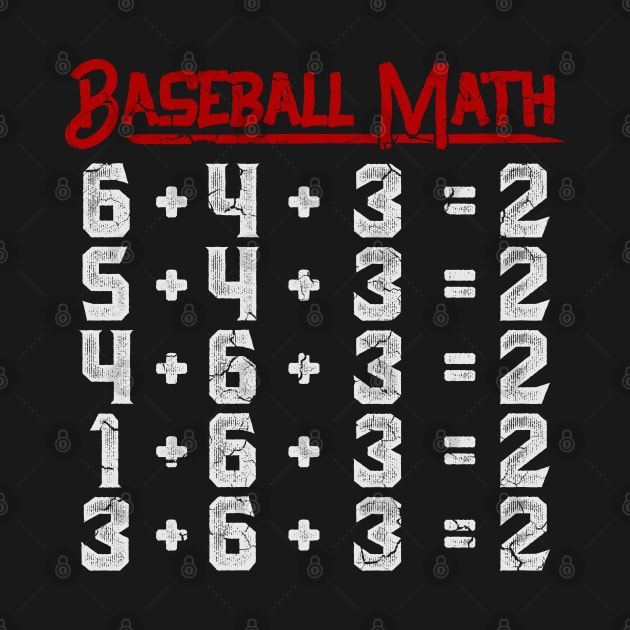 Baseball Math Double Play by E