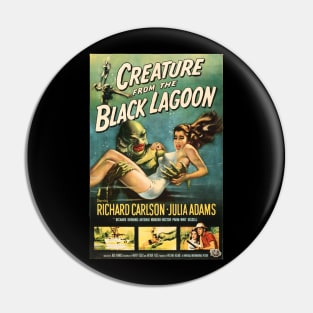 Creature from the Black Lagoon Movie Poster Pin