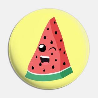 Watermelon Winking Pin