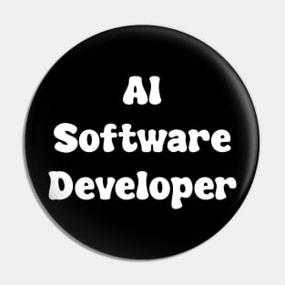 AI Software Developer Pin