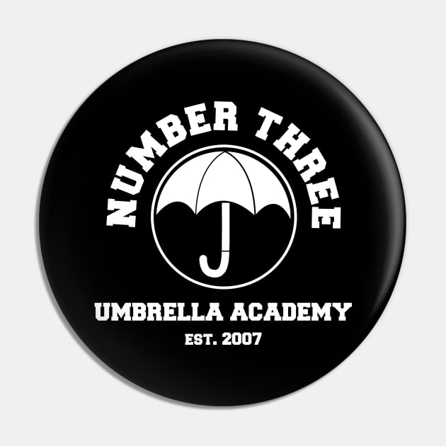 UMBRELLA ACADEMY NUMBER THREE Pin by localfandoms