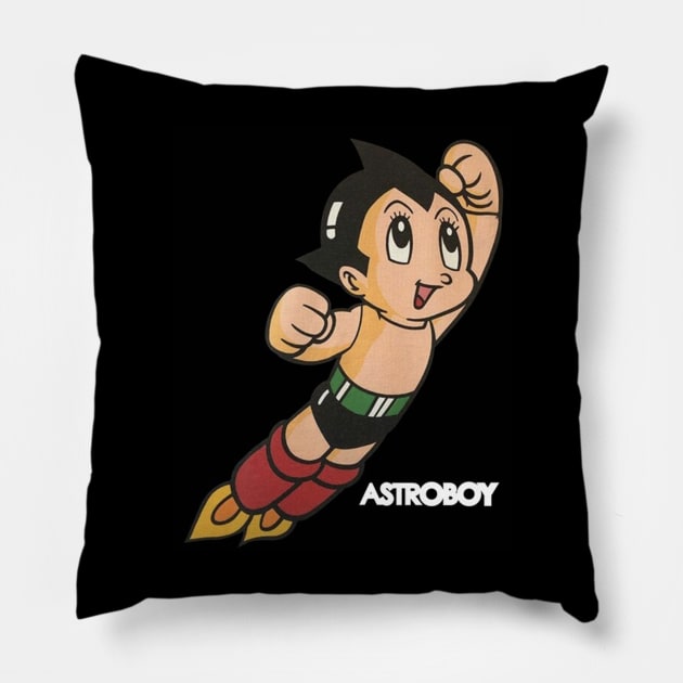 Vintage Astroboy Anime Pillow by ronniebryx