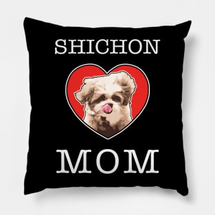 Bichon Frise Mom Pillow