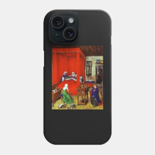 the birth of john the baptist 1422 - Jan van Eyck Phone Case