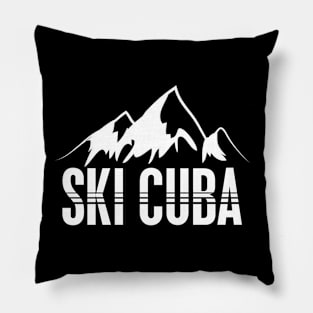 Ski Cuba Pillow