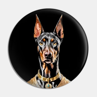 Egyptian dog Pin