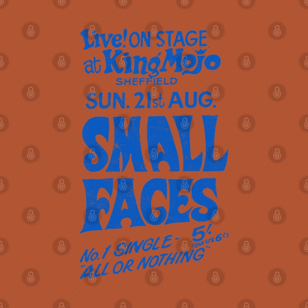 Small Faces / 60s Retro Poster Design by DankFutura