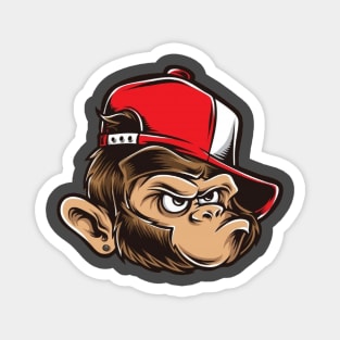 DOPE AWESOME MONKEY MERCH Magnet