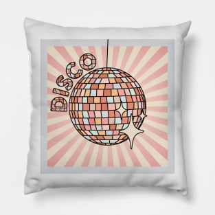 Pastel Disco Ball Pillow