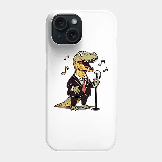 Jazz singer Phone Case by Yopi