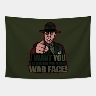 War Face Tapestry