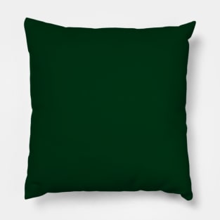 Dark Forest Green Pillow