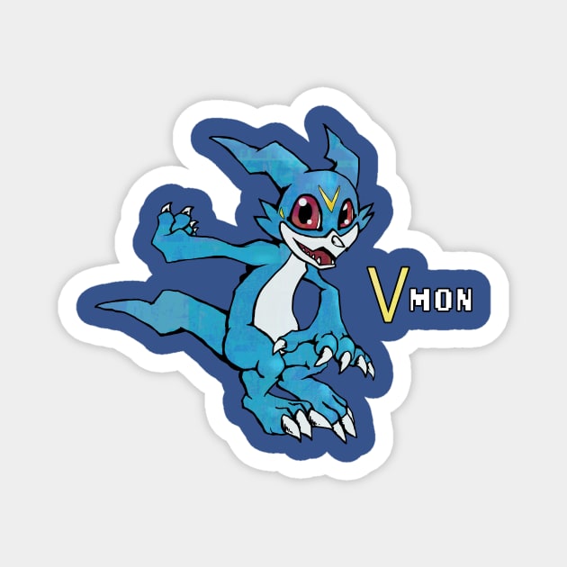 Digimon Veemon Magnet by Kaiserin