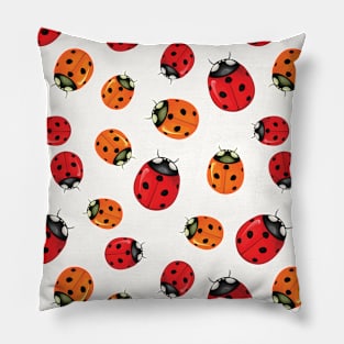 Cute Ladybugs Pillow