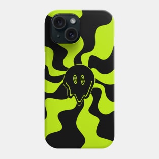 Smile Melt - Lime Green Phone Case