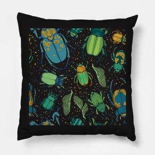 Beetle Extravaganza Pillow