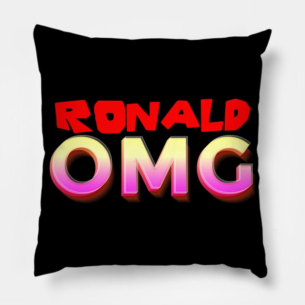 Ronald Omg Colour Pillow by SmartLegion